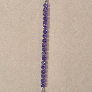 Purple Gemstone Bracelet